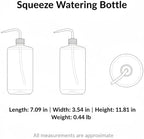 Squeeze Watering Bottle with Long Curved Nozzle for Precise Indoor Plant Care (1 PC) - Image 7