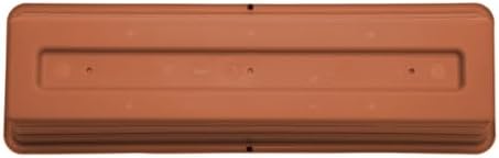 Bloem Dura Cotta Window Box Planter: 30" - Terra Cotta - Large Box with Tray, Weatherproof Resin Box, Removable Tray for Indoor & Outdoor Use, Gardening, 4 Gallon Capacity - Image 6