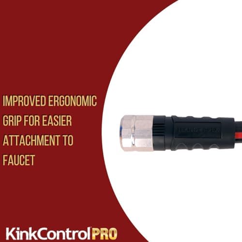 Kink Control Pro Garden Hose, Water Hosewith Superior UV Resistance, Ergonomic Grip, High Burst Strength, Triple Frame Technology for Kink Resistance, 25 Ft - Image 3