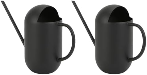 2Pcs Stainless Steel Watering Can with Long Spout 900ML Indoor Outdoor Plant Watering Pot by Unknown