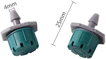 Garden Lawn Sprinkler Irrigation System 50Pcs Drip Irrigation System Automatic Watering Dripper Adjustable Water Flow 8 Hole Sprinkler Head Emitter Balcony Yard Water Nozzle - Image 2