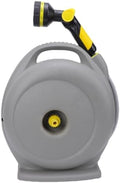 Pssopp Retractable Garden Hose Reel, 10-Pattern Nozzle, 15m EVA by Pssopp
