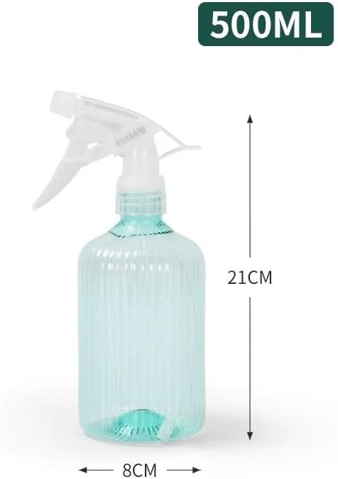 KeuLen Empty Spray Bottle,500 ML Gardening Plant Flower Watering Can Irrigation Sprayer Indoor Household Cleaning(Light Green) - Image 2