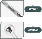 Abaodam Stainless Steel Soil Sample Probe Rod, 9 Inch Moisture Monitor - Image 3