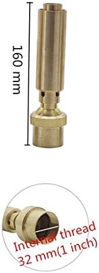 Hose Fittings 3/4" 1" 1.5" 2" Brass Adjustable Air Bubbling Water Column Fountain Nozzles Air-Blended Sprinklers Garden Landscape Fountain (Color : 1 inch) - Image 2