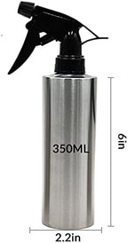 Personalized Sprayer Stainless Steel Hand Press Watering Can with Nozzle Laser Engraving Custom Text Logo Watertight and Corrosion Resistant (304 stainless steel) - Image 3