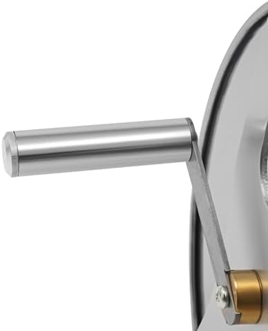 Stainless Steel Garden Hose Reel, Heavy-Duty Wall Mount or Free Standing Water Hose Storage Rack, 164FT Capacity, Durable Aluminum Alloy & Brass Construction, Easy Crank Handle for Yard, Garden, Lawn - Image 7