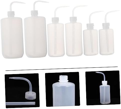 Cabilock 6pcs Thickened Squeeze Watering Bottles Measurement Portable Plastic Watering Can for Indoor Plants Gardening and Cleaning - Image 7