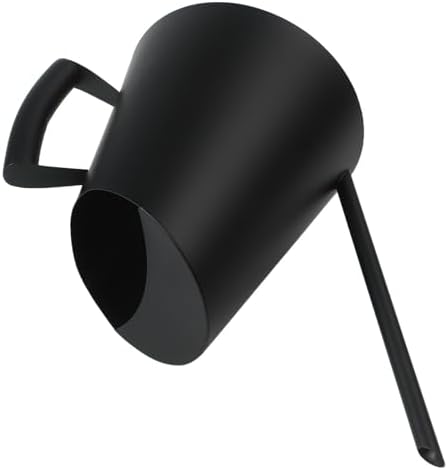 Stainless Steel Watering Can Featuring Extended Spout for Controlled Moisture Delivery to For Indoor Outdoor Lavender Clusters (1500ML Black) - Image 4
