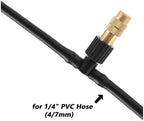 10–100Pcs Adjustable Brass Spray Nozzles with 1/4" Tee Joint - Image 6