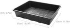 SEWACC 2 Set Seed Starter Tray Thickened Black Plastic with Drainage Holes - Image 2