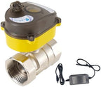 Smart electric ball valve, 1 1/4 inch full-bore ball valve, Tuya APPwifi water shut-off valve, actuator 24V AC110V-230V power adapter, automatic backflow setting. Timing water valve DN32MM - Image 2