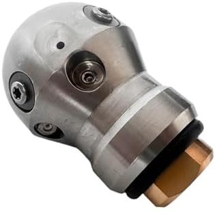 WT-3/8 Rotating Ball Sewer Jetter Nozzle, Stainless Steel - Image 4