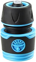 Xiaochen Garden Hose Sprinkler 1/2 Inch Garden Hose Quick Coupling Rubber Cover Faucet Quick Coupling Garden Irrigation Car Wash Hose Quick Coupling (Color : Black, Diameter : 1/2'') by Unknown