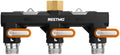 Restmo 3 Way Garden Hose Splitter Heavy Duty 100% Metal Body by Restmo