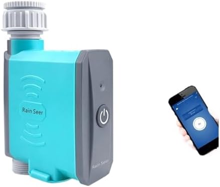Watering Timers, Watering Timer Bluetooth for Garden and Home WiFiWater Mobile Phone Remote Control for Garden Hose(Blue Controller) - Image 2