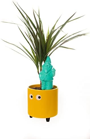 Fisura - Self-watering gnomo. Water dispenser for pots. Watering system for indoor plants with a capacity of 100 millilitres. Material: terracotta. (Mint) - Image 4