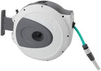 Alomejor Retractable Garden Hose Reel Strong and Durable Auto Rewind Swivel Bracket Wall Mounted Hose Reel for Outdoor Watering - Image 2