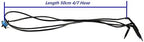 Spray Water Connection 4 Black Drip Arrow Launcher Kit Strawberry Irrigation System Drip Irrigation Launcher Kit Potted Plant Watering + 8L/h PC Dripper (Color : 20PCS) - Image 4