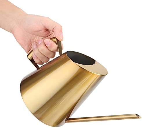 Watering Can, Stainless Steel Garden Sprinkle Pot Long Mouth Flowers Watering Jug Bucket Tool for Indoor Outdoor Bonsai Plants (1500ml) - Image 7