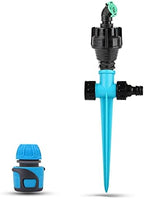 360 Degree Automatic Garden Sprinklers Watering Grass Lawn Rotary Nozzle Rotating Water Sprinkler System Supplies by Unknown