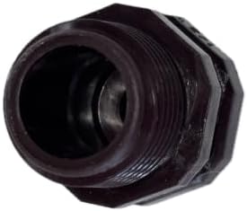 NETAFITM Drip Irrigation Barbed Fittings,3/8" 12MM Black Drip Tubing Coupler Elbow Tee Reducer (Threaded Male Adapter - 12mm X 1/2" MPT, 25 Count) - Image 4
