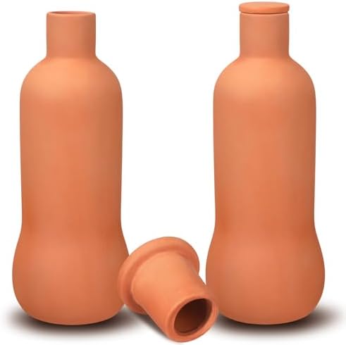 Blushtier 2 Pcs 34 oz Ollas Self Watering Pots, Large Terracotta Waterer by Blushtier