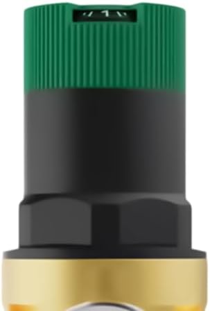 Pressure Regulator Heavy Duty Brass Replacement Fittings with Gauge - Image 5