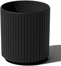 Veradek Demi Series Round Planter for Porch, Patio, Backyard | Durable Plastic-Concrete Material | Modern Décor for Tall Plants, Flowers by VeradekOutdoor
