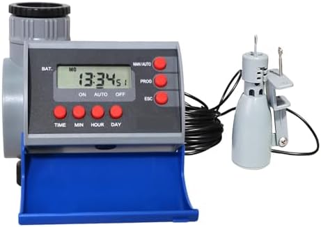 Home Garden Automatic Water Timer, Solenoid Valve Digital Irrigation Controller and Rain Sensor and Humidity(with rain Sensor) by Unknown