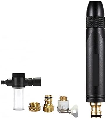 hose spray gun,Universal Car Washing Kit High Pressure Washer Garden Hose Nozzle Spray for Water Foam Pot Car Washing Sprinkler Cleaning Tool(Water gun kit) by Unknown