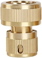 Heavy Duty Brass Water Spraygun - Adjustable High Pressure Garden Hose Nozzle(Quick Connector 34) by SAHUL