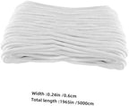 Automatic Watering Cotton Rope, 50m White Cotton Wicking Cord for Plants - Image 2