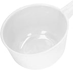 Plastic Water Scoop with Long Handle, Large Capacity, PE Material, Model 1506-1, for Garden, Bathroom, Kitchen, Washing Food, Baby Shower, Bathing, Watering Flowers (White) - Image 4