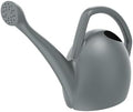 Bloem Rhino Watering Can: 2 Gallon Capacity - Charcoal - 100% Recycled Plastic Can, Easy Water Spout, One Piece Construction, for Indoor and Outdoor Use, Gardening by Bloem