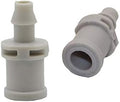 Hose Connector Barb Connector for Mist Spray Nozzle Agriculture Greenhouse Drip Irrigation Fittings 4/7 Mm Hose Connector 200 Pcs (Color : 5 mm Interface, Diameter : 1/4'') by Unknown