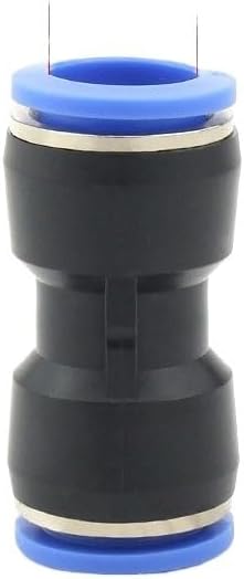 Pneumatic Fitting Pipe Air Connector Tube Quick Release Fitting Plastic Connector Hose Tube Push Pressure 4mm 6mm 8mm 10mm(PU-16,500 Pcs) by Unknown