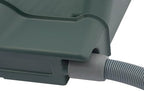 Vertical Wall Planter for Indoor Plant-Walls Mounted Pot with 6 Drainage Tray 24 Pack, 13" Planter w/6.56ft Drainage Pipe for Decor, Plastic Pots Balcony Planters (24, Army Green) - Image 6