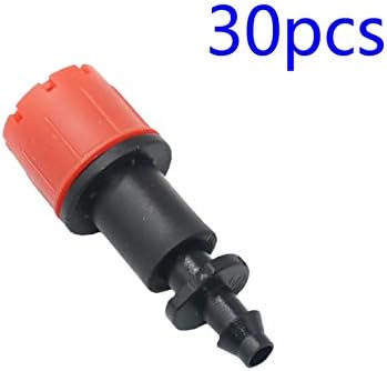 Botanical Garden Lawn Nozzle 50-300pcs Garden Adjustable Nozzle with T-Shaped Barb Connector for Drip Irrigation Watering Sprinkler Drip Tip Dripper Flowerbed (Color : A x 50pcs) - Image 2