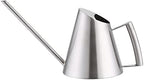 Stainless Steel Watering Can 400ml/13.52oz, Brushed Metal by Tissting
