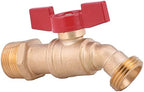 (10-Packs) Male Hose Bibb 3/4" MIP × 3/4" MHT with 1/4-Turn Water Hose Shut Off Valve, Hreaded Garden Hose Outlet Ideal for Gardens, patios, Boiler Drain - Image 4