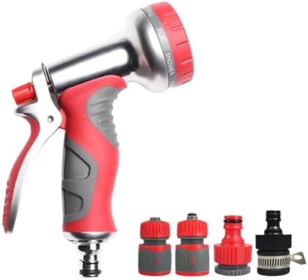 Garden Hose Nozzle with 9 Modes, Adjustable Pressure by Unknown