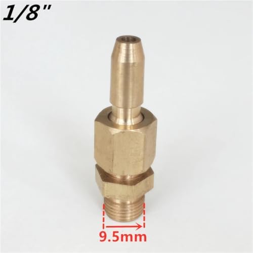 5pcs 1/8" 1/4" 3/8" 1/2" 3/4" copper/brass adjustable fountain Jet nozzles(1l8) - Image 2