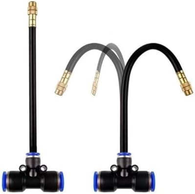 CRAZYDAYS Brass misting Nozzle with Built-in Hose 360 ​​Degree Rotating Adjustable Water Mist Nozzle Threaded Sprayer for Patio Outdoor Cooling Atomizing Nozzle + 12mm tee Belt 30pc by Unknown