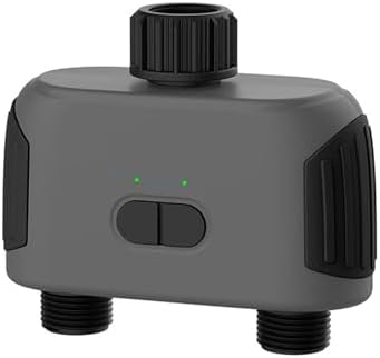 Two Way Smart Water Valve Garden Automatic Watering System Smart Garden Watering Timer Wifi Automatic Drip Irrigation Controller(Only Timer) by dytcfly