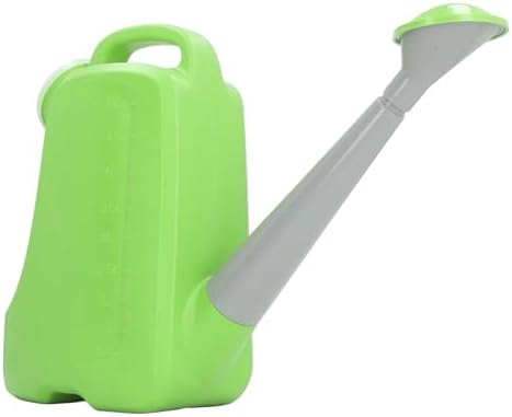 Qiilu Large Capacity Watering Can for Indoor and Plants - Durable Plastic Long Spout Watering Pitcher for Garden and Use (Green) - Image 2