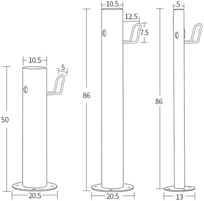 Garden Water Column with Faucet,304 Stainless Steel Vertical Water Column Outdoor Hose Stand ，Landscape Decor Yard Hydrant Fountain ，for Car Washing and Watering - Image 2