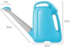 Watering Can, 31x21cm/12.2x8.26in Large Capacity Garden Pitcher with Long Spout Detachable Comfortable Plants Watering Pot with Lid for Outdoor Indoor Plants, Garden (Dark Blue) - Image 2