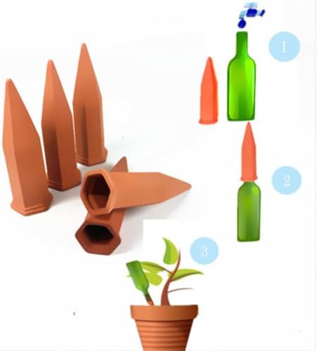 4 Pcs Automatic Watering Spikes Porcelain Anti Rust - Image 7