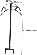 Iron Stand Freestanding Garden Hose Holder for Outdoor Storage - Image 2